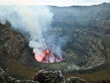 Nyiragongo - majdnem Mordor - Kirándulás Afrika legnagyobb működő vulkánjához