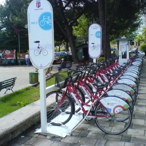 EcoVolis, a kerékpárkölcsönző hálózat